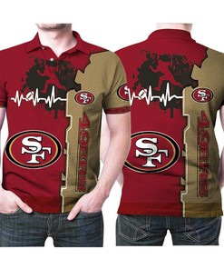 San Francisco 49ers Nfl American Football Logo Team Polo Shirt