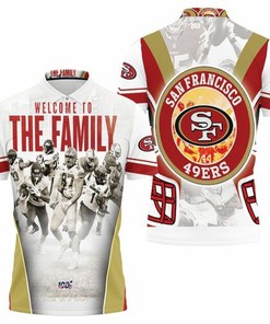 San Francisco 49ers Welcome To The Family Nfc West Division Super Bowl 2021 3D All Over Print Polo Shirt