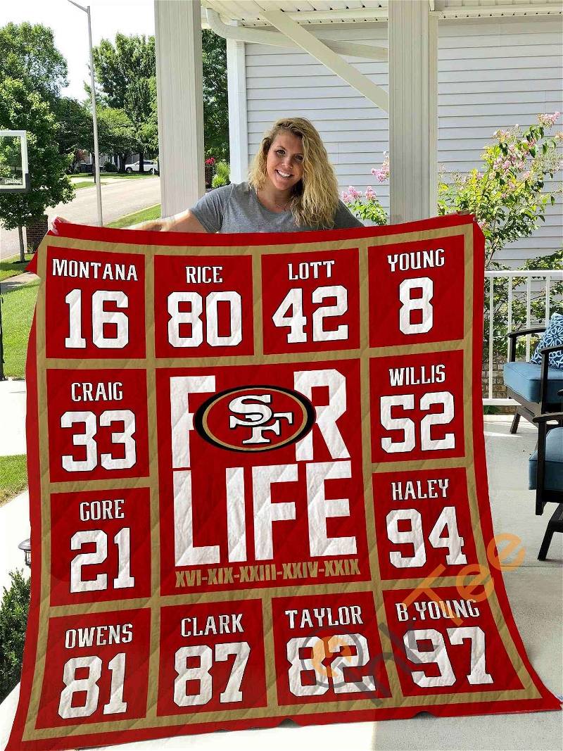San Francisco For Life Quilt Blanket Bedding Set