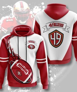 San Francisco Sport All Over Print Hoodie 3D 10