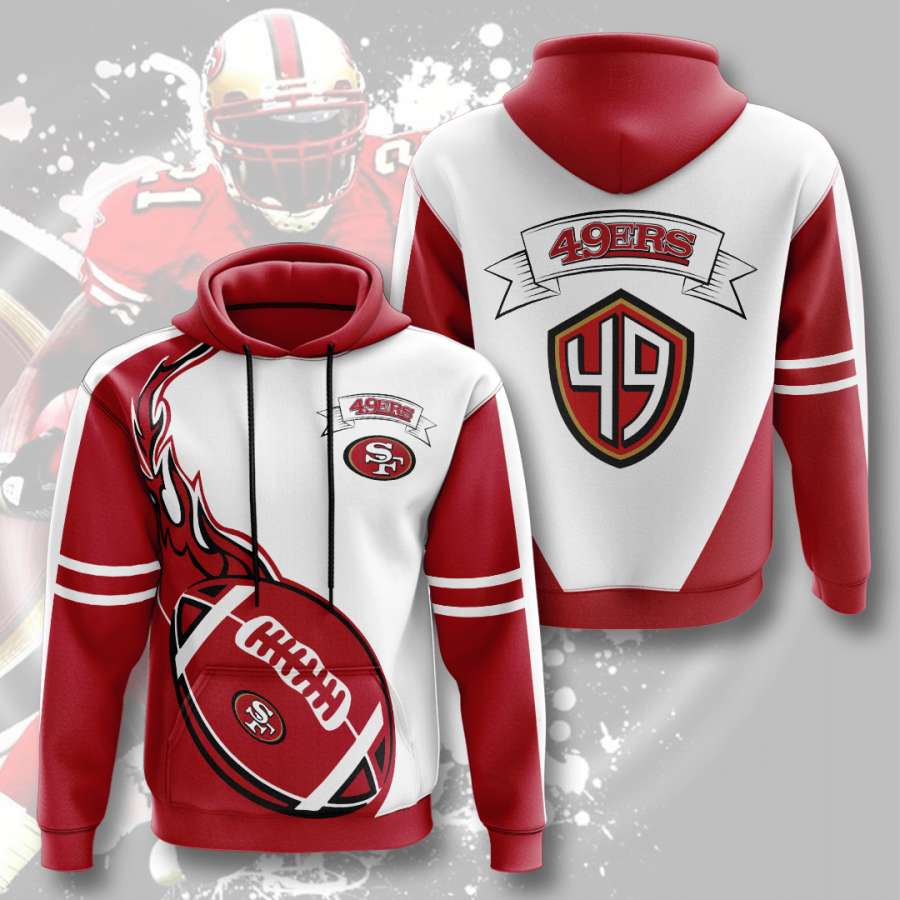San Francisco Sport All Over Print Hoodie 3D 10