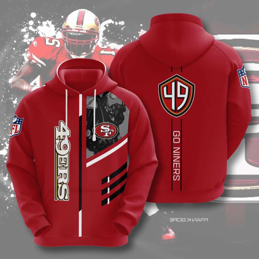 San Francisco Sport All Over Print Hoodie 3D 11