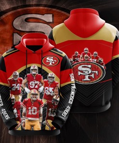 San Francisco Sport All Over Print Hoodie 3D 12