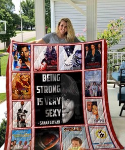 Sanaa Lathan Quilt Blanket Bedding Set for Home Décor