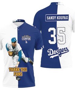 Sandy Koufax La Dodgers 3D All Over Print Polo Shirt