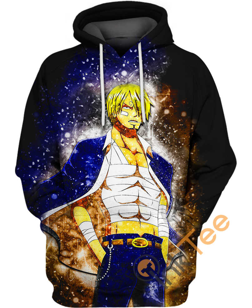 Sanji Chef Blackleg Hoodie 3D