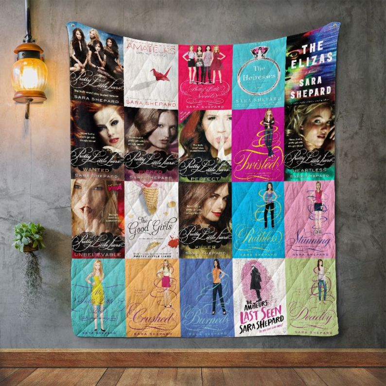 Sara Shepard Books Quilt Blanket
