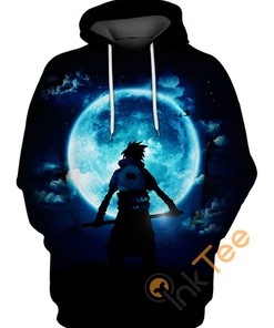 Sasuke Full Moon Hoodie 3D