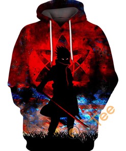 Sasuke Uchiha Clan Hoodie 3D