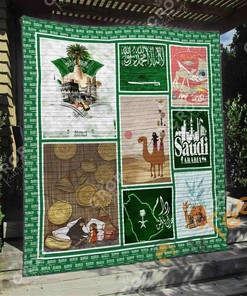 Saudi Arabia Quilt Blanket Bedding Set