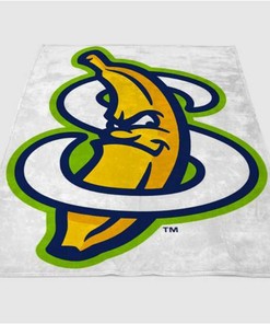 Savannah Bananas Sherpa Fleece Blanket Gifts for Family, for Couple