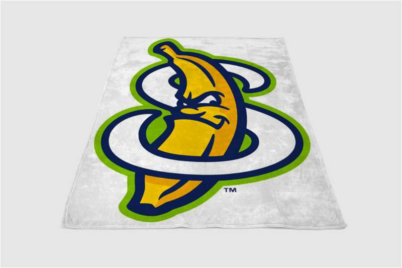 Savannah Bananas Sherpa Fleece Blanket Gifts for Family, for Couple