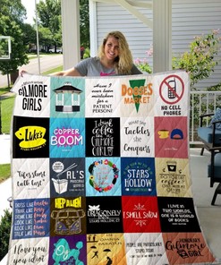 Sayings Gilmore Girls Quilt Blanket Bedding Set