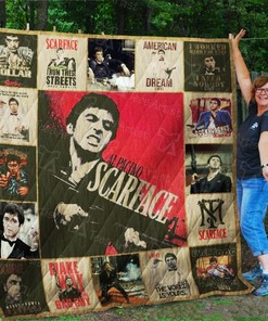 Scarface Quilt Blanket Bedding Set for Home Décor