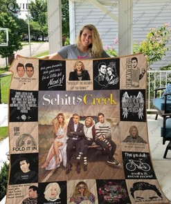SchittS CreekS Quilt Blanket Bedding Set for Home Décor