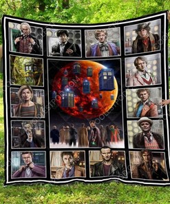 Sci-fi Doctor Who VrGreat Quilt Blanket Bedding Set