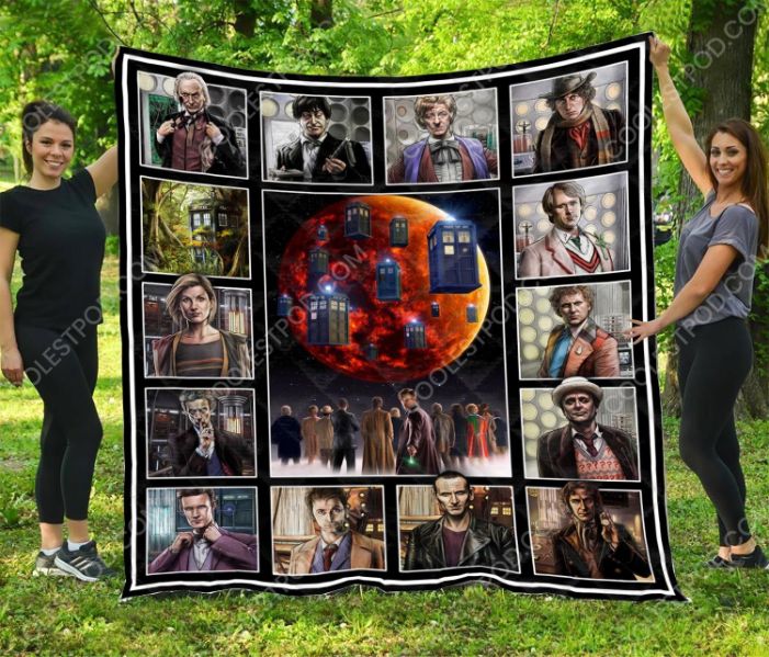 Sci-fi Doctor Who VrGreat Quilt Blanket Bedding Set