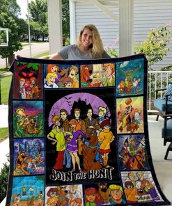 Scooby Doo Quilt Blanket Bedding Set for Home Décor