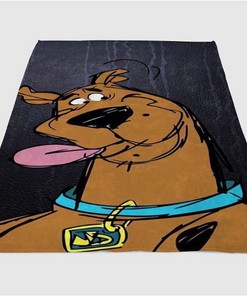 Scooby Doo Sherpa Fleece Blanket Gifts for Family, for Couple