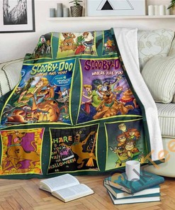 Scooby-doo Where Are You Fleece Sherpa Fleece Blanket Gifts for Family, for Couple