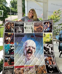 Scorpions Albums Cover Poster Quilt Blanket Bedding Set