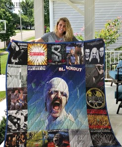 Scorpions Albums Quilt Blanket Bedding Set For Fans