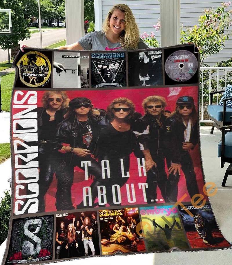 Scorpions Quilt Blanket Bedding Set