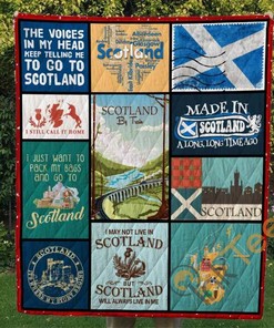 Scotland Quilt Blanket Bedding Set