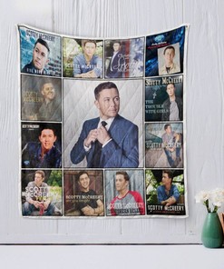 Scotty Mccreery Quilt Blanket Bedding Set for Home Décor