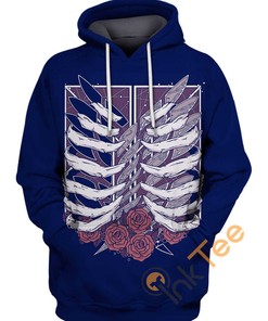 Scout Regiment Logo Hoodie 3D