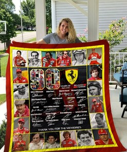 Scuderia Ferari Quilt Blanket Bedding Set for Home Décor