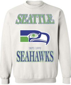 Seattle Seahawks 1970'S Vintage Nfl Crewneck Sweatshirt