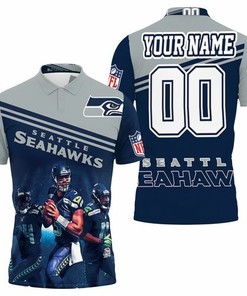 Seattle Seahawks Best Players 2020 Nfl Season Nfc West Champs Personalized 3D All Over Print Polo Shirt