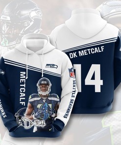 Seattle Seahawks Custom All Over Print Hoodie 3D