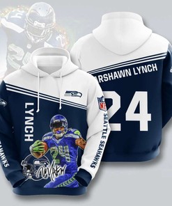 Seattle Seahawks Custom Sport All Over Print Hoodie 3D 4