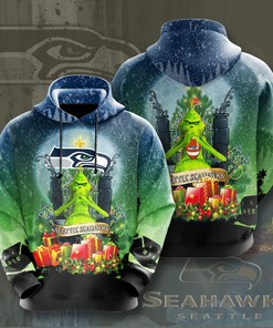 Seattle Seahawks Custom Sport All Over Print Hoodie 3D 8