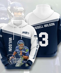 Seattle Seahawks Custom Sport All Over Print Hoodie 3D 9