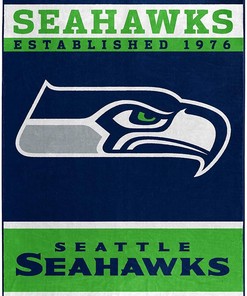 Seattle Seahawks Sherpa Blanket Fleece Blanket Gifts for Nfl Fans