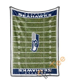 Seattle Seahawks Sherpa Fleece Blanket Gifts for Family, for Couple