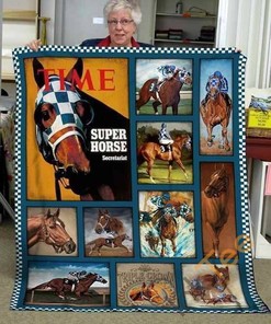 Secretariat Quilt Blanket Bedding Set