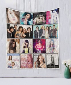 Selena Gomez & The Scene Quilt Blanket