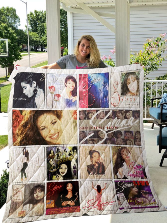Selena Quintanilla Albums Quilt Blanket Bedding Set