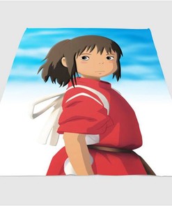 Sen Potrait Sherpa Fleece Blanket Gifts for Family, for Couple