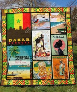 Senegal Quilt Blanket Bedding Set