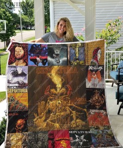 Sepultura Albums Quilt Blanket Bedding Set For Fans