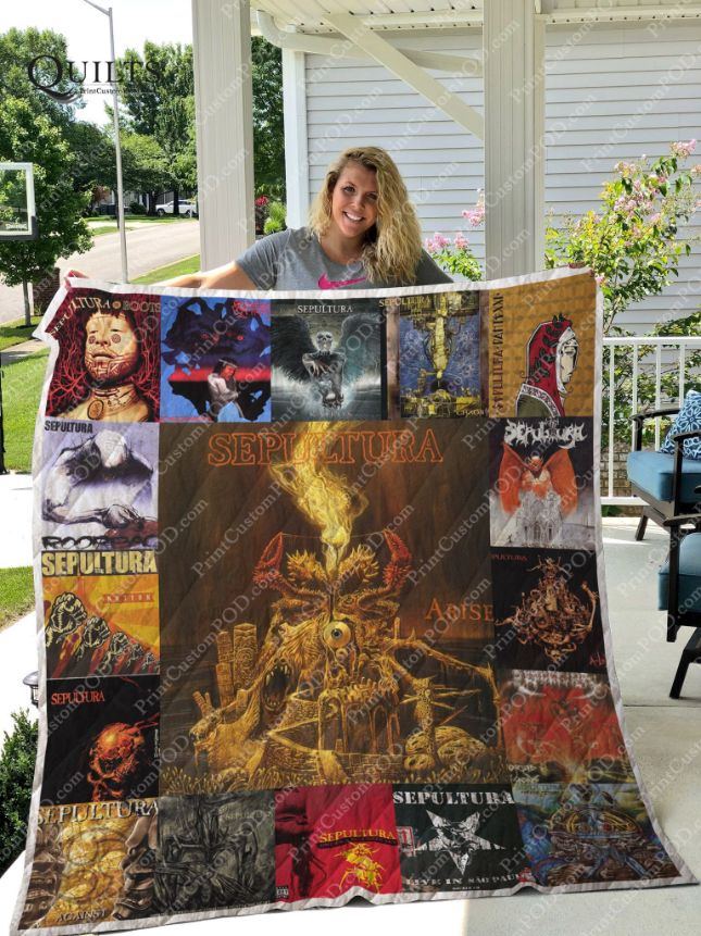 Sepultura Albums Quilt Blanket Bedding Set For Fans