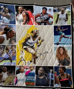 Serena Williams Quilt Blanket