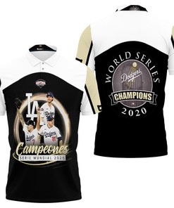Serie Mundial Los Angeles Dodgers Campeones Polo Shirt All Over Print Shirt 3d T-shirt