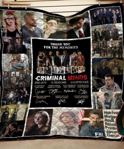 Series Criminal Minds Quilt Blanket Bedding Set