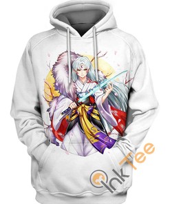 Sesshomaru And Tenseiga Hoodie 3D